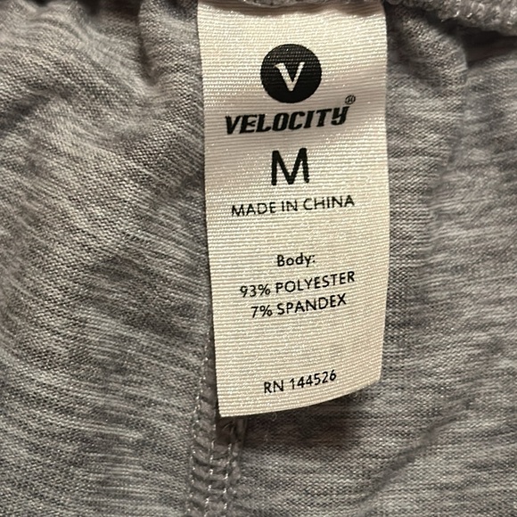 Velocity Lightweight & Soft Gray Drawstring Joggers - Picture 4 of 7